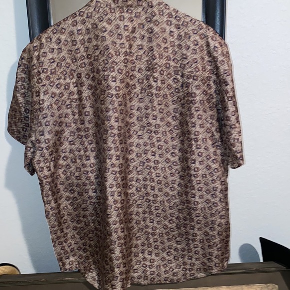 100%SILK SHORT SLEEVE SHIRT FROM CHIANARE - Picture 7 of 9